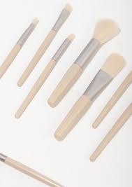 basic up makeup brushes set of