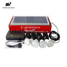 China Lithium Battery 4 Bulbs Solar Lighting Kits For Rural Areas China Solar Kits Solar System