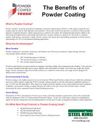 The Benefits Of Powder Coating
