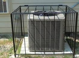 air conditioner cage installation