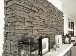 46 faux stone wallpaper home depot on