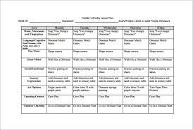 Microsoft Word Weekly Lesson Plan Template Weekly Lesson Plan