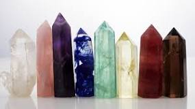 What are the 6 different types of crystals?