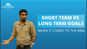 short term vs long term goals when it