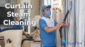 on site steam cleaning for curtains