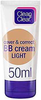 Clean Clear Bb Cream Cover Correct Light 50ml Buy