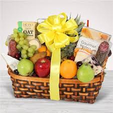 fruit gourmet cheese er basket clic by gourmet gift baskets