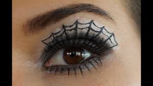 spider web eye make up tutorial