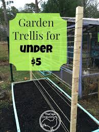 Raised Bed Trellis For Under 5 The