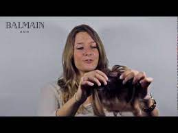 balmain hair clip in fringe how to