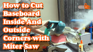 cut baseboard inside outside corners