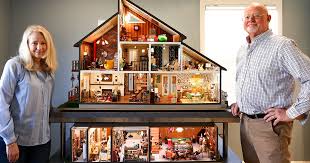 Miniature Mid Century Modern House