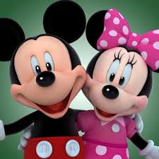 mickey and minnie mouse 3d model 189
