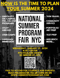 nyc s national summer program fair