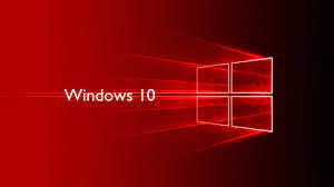 Windows 10 Red Background posted by ...