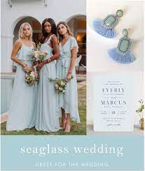 Seaglass Bridesmaid Dresses Dress For