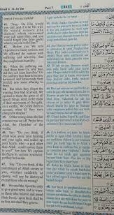 holy quran the english translation in