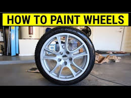 Spray Paint Your Wheels Diy Tutorial