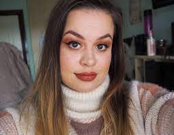 autumn makeup look browns coppers and