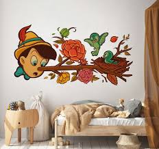 L And Stick Pinocchio Wall Decal