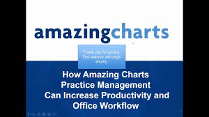 Webinar Amazing Charts Practice Management How To Increase Productivity And Office Workflow