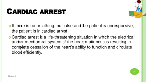 Sudden cardiac arrest is a medical emergency. Bls Ppt