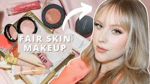how to perfect fair skin makeup