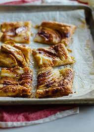 easy apple tart with puff pastry the