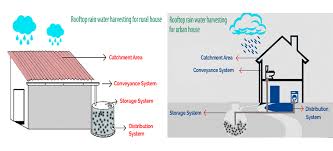 rainwater harvesting system for house
