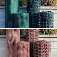 plastic fence mesh garden border