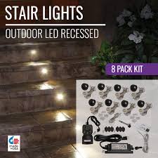Led Recessed Stair Light Kit 10 Pack