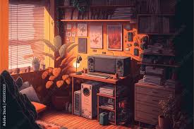 lofi room beautiful chill atmospheric