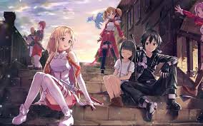 The best of the queen's gambit of 2020. 3 Boys And 1 Girl Anime Google Search Sword Art Online Wallpaper Sword Art Online Kirito Sword Art