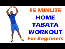 15 minute home tabata workout for