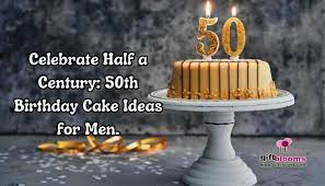 50th birthday cake ideas for men