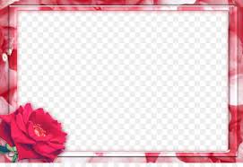 red rose frame png 1295 870