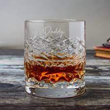 Personalised Crystal Whisky Glass