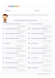 mental math worksheets grade 4 pdf