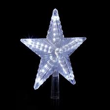 Alpine Flashing Star Tree Topper With