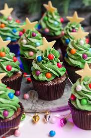christmas tree cupcakes jane s