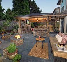 57 Backyard Outdoor Bar Ideas To