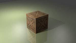 free wooden box 3d models for