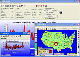 Live Real Time Monitoring Map Of Radiation Counts In The Usa