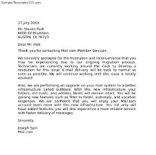 Sample Business Apology Letter For Poor Service