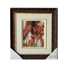 framed art print with glass ready to