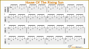Always want to learn fingerstyle guitar but don't know where to start? How To Play House Of The Rising Sun Fingerstyle Guitar Real Guitar Lessons By Tomas Michaud