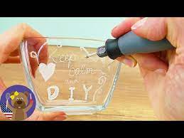 Diy Gift Idea Engraving Glass Testing