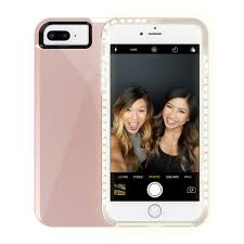 New Incipio Lux Brite Dimmable Light Up Led Selfie Case Iphone 7 Iphone 8 Rose Ebay