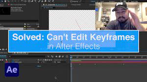 edit keyframes in after effects