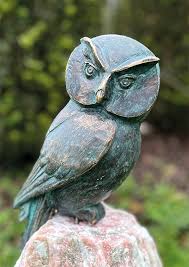 Buy Garden Sculpture Barn Owl